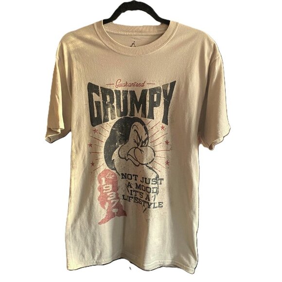 Disney Disneyland Men T-Shirt Grumpy Not Just A Mood It’s A Lifestyle TopTee - Picture 3 of 12